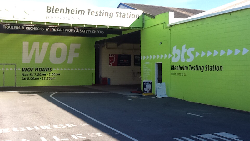 Blenheim Testing Station