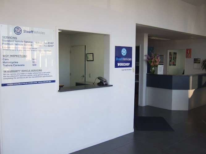 Sheaff Vehicles, Service Centre and Workshop, WOF